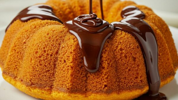 Bolo de Cenoura Clássico com Cobertura de Chocolate Perfeita: O Sabor da Infância