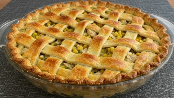 Torta Cremosa de Frango com Milho: Sabor Caseiro que Conquista a Família