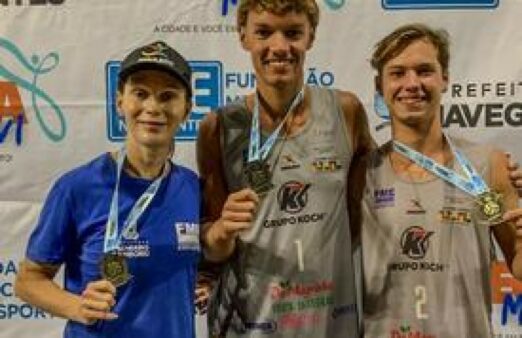 Balneário Camboriú é bicampeã estadual no vôlei de praia