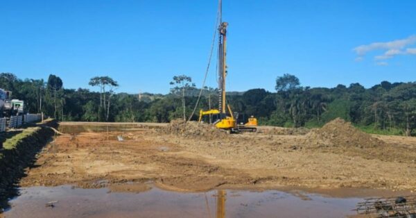 Obra na estação de esgoto de Balneário Camboriú entra em nova etapa