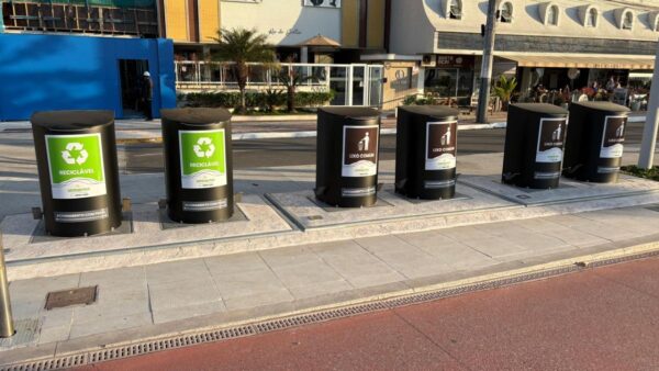 Balneário Camboriú instala 12 novos contentores subterrâneos