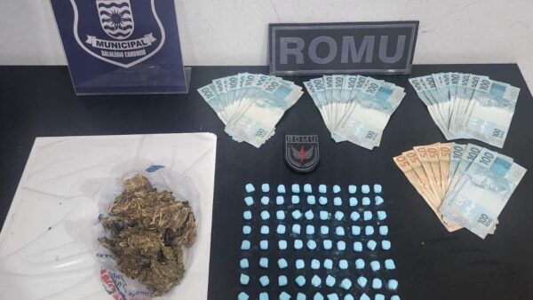 Disk-drogas é desarticulado durante patrulhamento da Guarda Municipal em BC