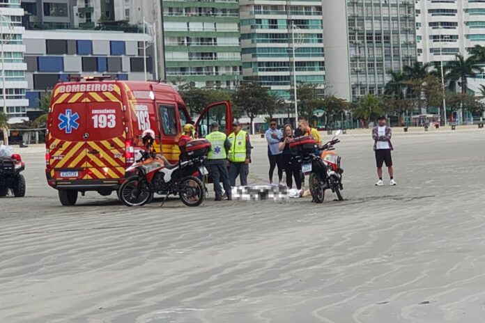 Homem morre afogado na Praia Central de Balneário Camboriú