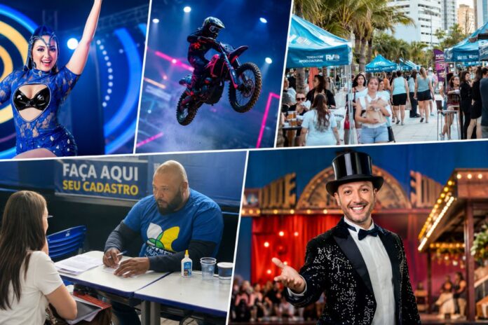 De feiras a shows: confira o que fazer em Balneário Camboriú no fim de semana