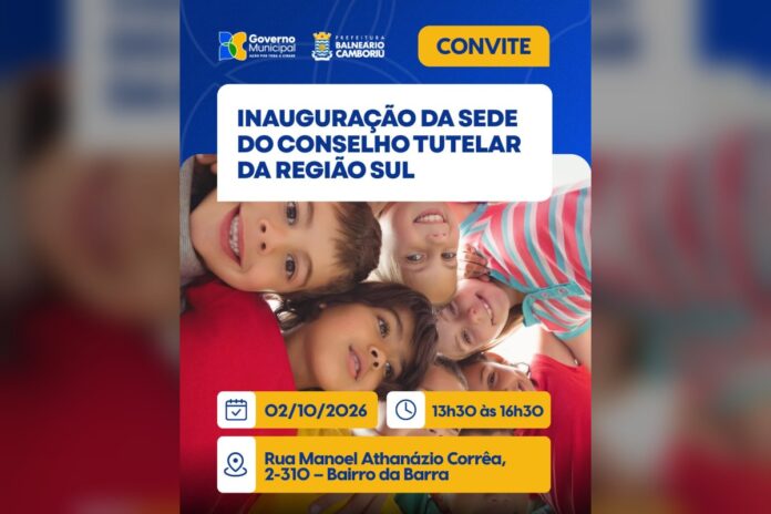 BC inaugura sede do Conselho Tutelar da Região Sul