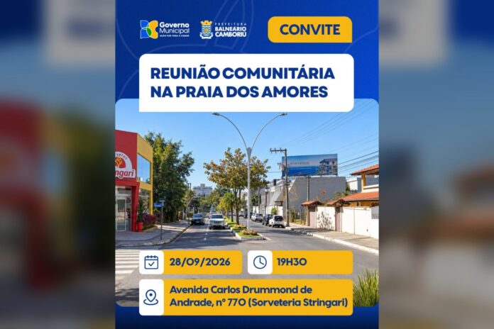 Prefeitura de BC reúne moradores da Praia dos Amores