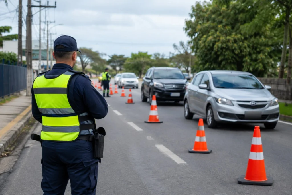 Agentes de trânsito registram ocorrências em BC entre 23 e 26 de outubro