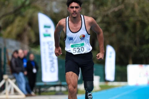 Atleta de BC vira recordista brasileiro no paradesporto
