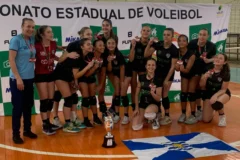 BC é vice-campeão Catarinense de Voleibol Sub-15 feminino