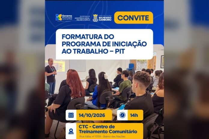 BC forma 31 jovens no Programa de Iniciação ao Trabalho