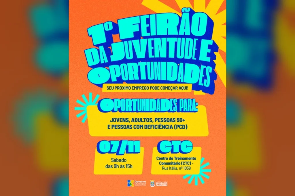BC promove 1º Feirão da Juventude e Oportunidades