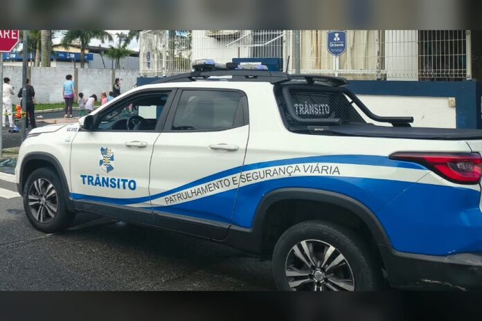 BC Trânsito apoia operação durante formatura da PM