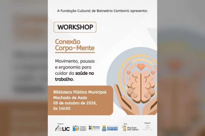 Biblioteca de BC promove workshop sobre saúde no trabalho