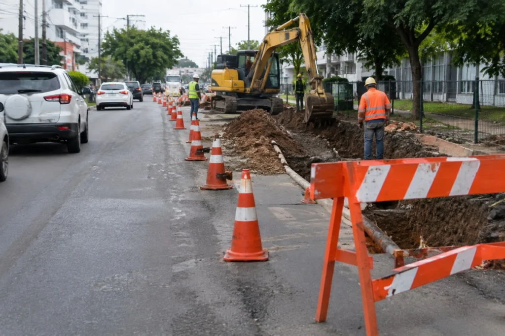 Obras causam alterações no trânsito em BC nesta segunda