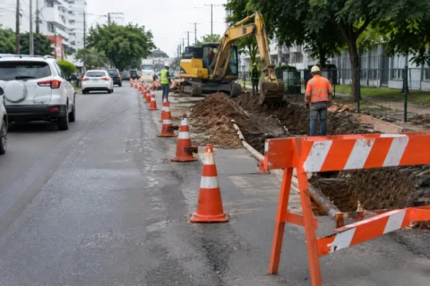 Obras causam alterações no trânsito em BC nesta segunda