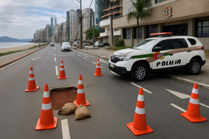 Quatro acidentes com danos registrados em BC nas últimas 24h