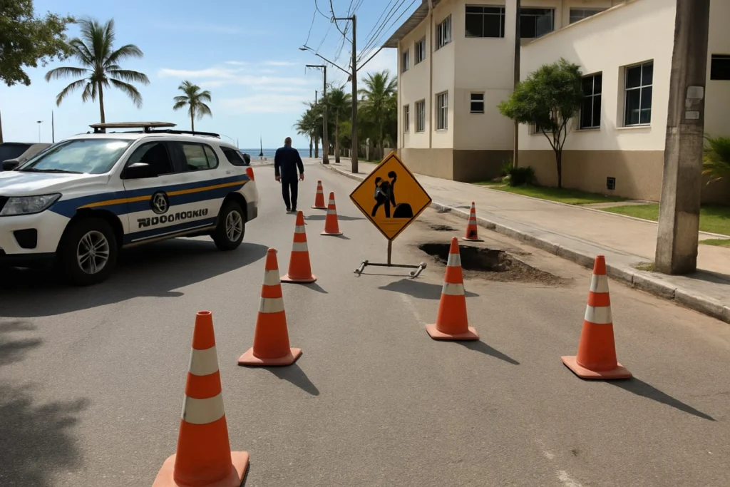 Relatório registra ações dos agentes de trânsito em BC entre 19 e 20 de outubro