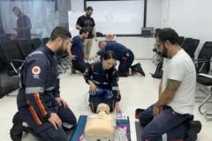 SAMU de BC capacita profissionais com certificação internacional