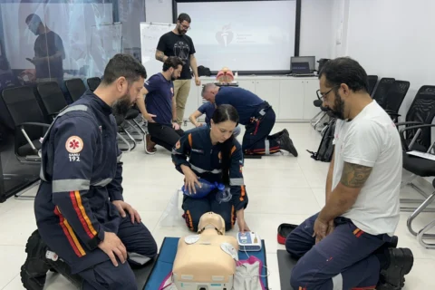 SAMU de BC capacita profissionais com certificação internacional