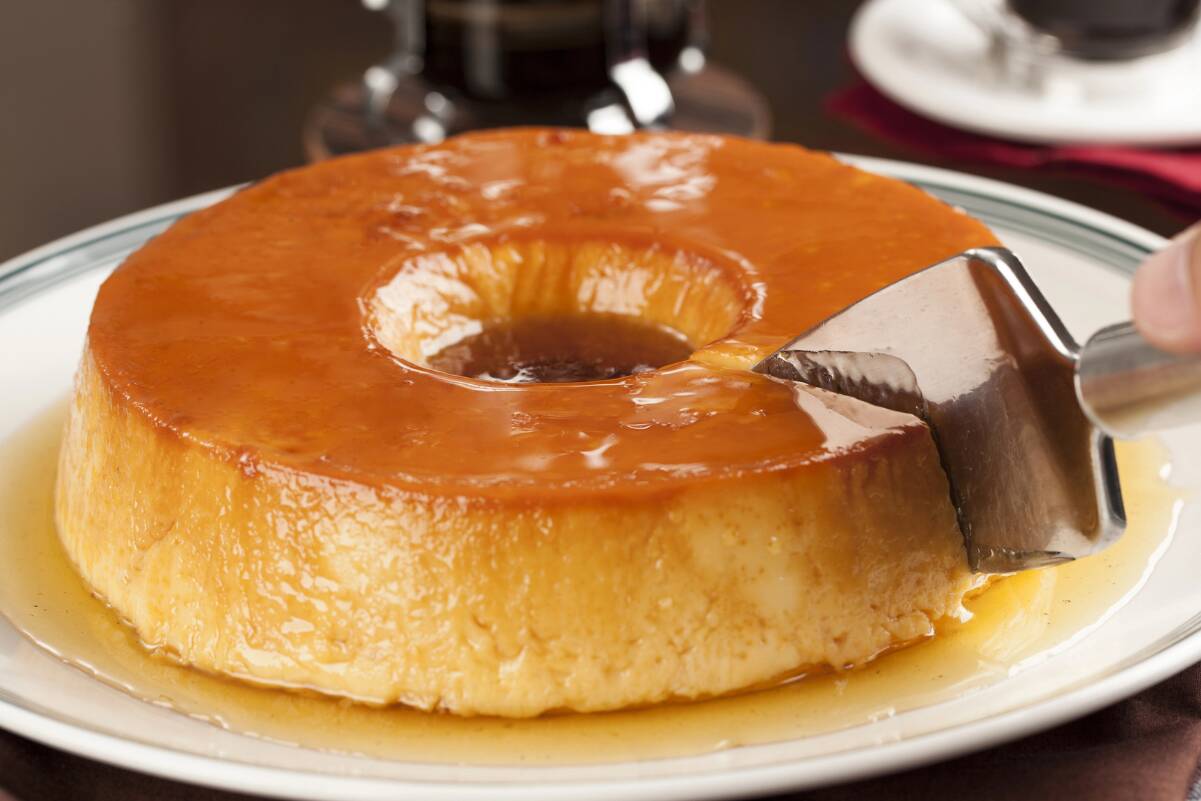 Pudim Delicioso Fácil e Rápido; Pronto em Minutos com Apenas 3 Ingredientes