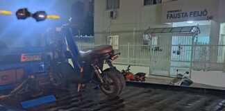 Menor é apreendido após fuga em alta velocidade com patinete elétrico em Balneário Camboriú